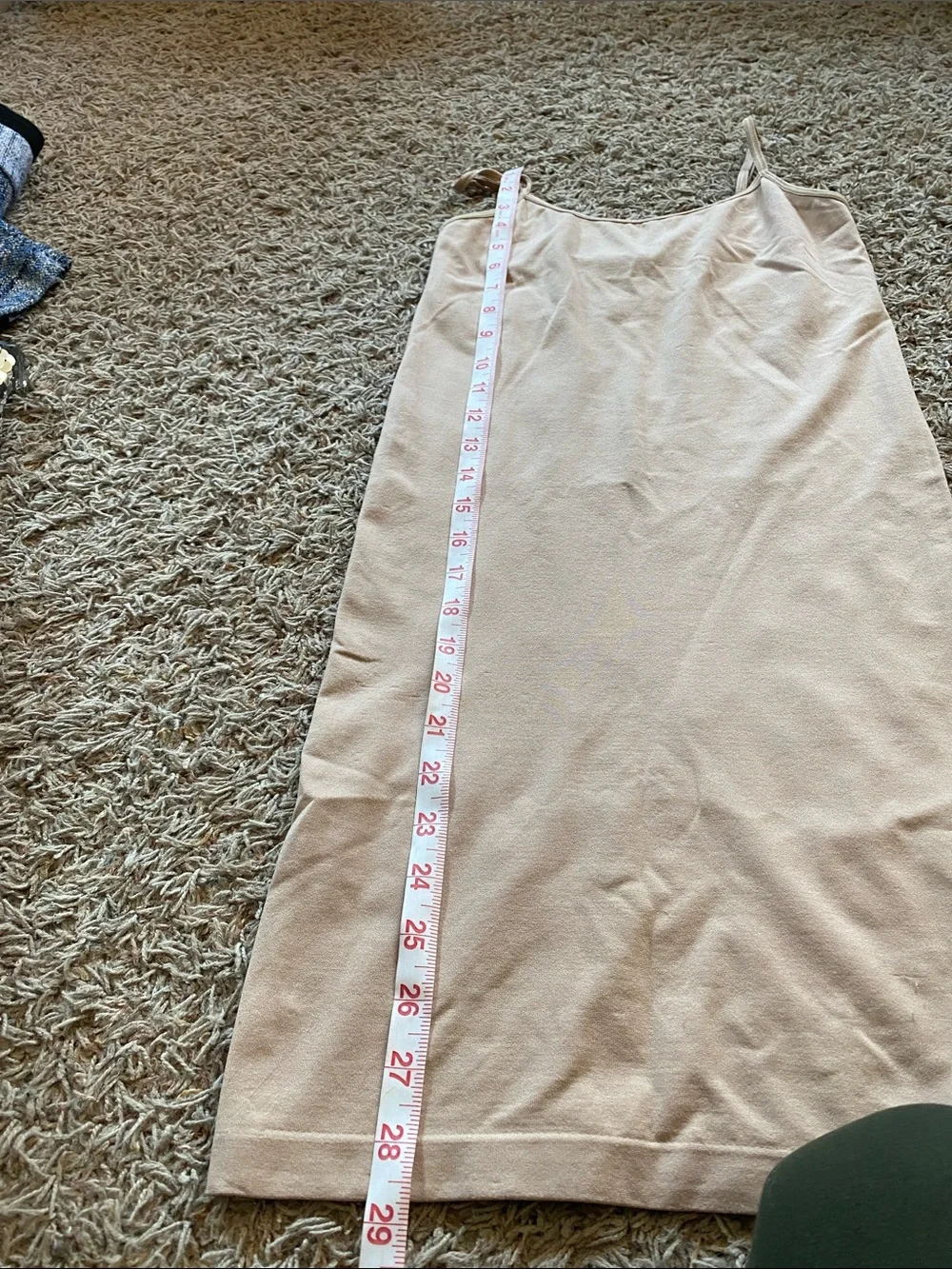 BCBGMaxAzria Light Beige Midi Slip Dress XS